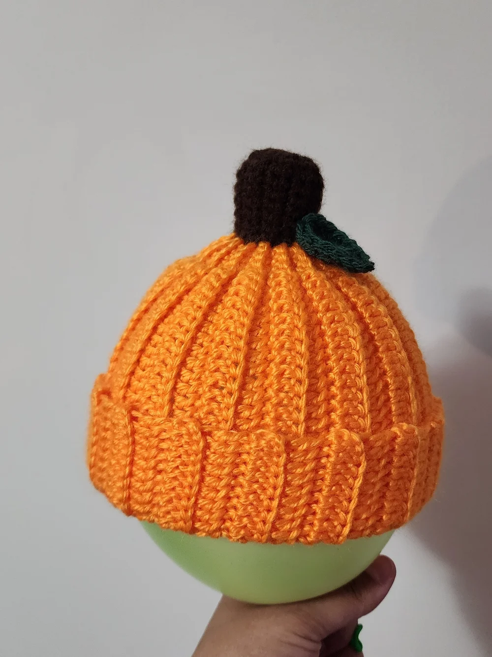 Pumpkin Infant Beanie Hat